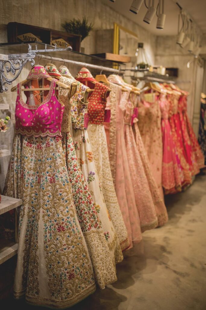 designer lehenga on rent India for weddings